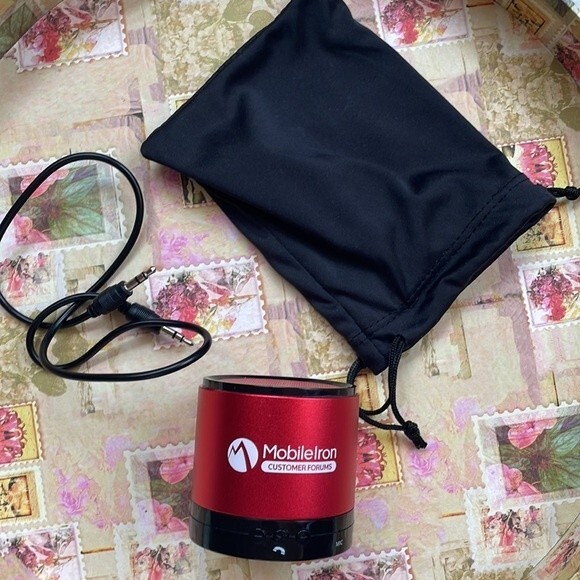 Mobile Iron Mini Wireless Speaker, Portable Bluetooth Speaker with HD Sound - Picture 3 of 8